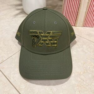 PXG Olive Cap w/ Stars & Stripes and Camo